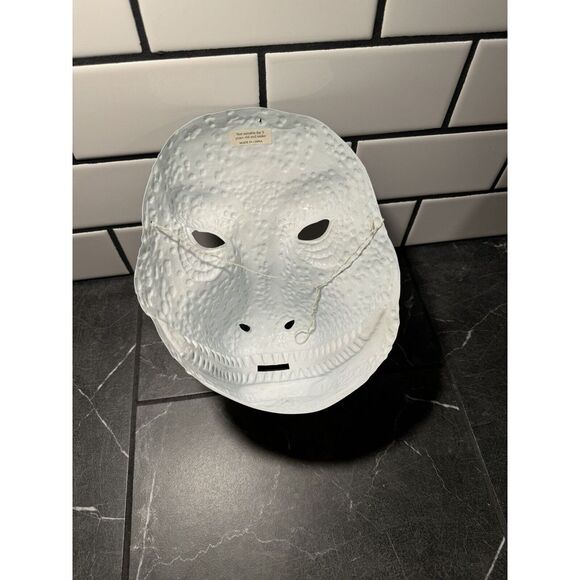 Vintage Halloween Mask Weird Unusual Retro Dinosaur Lizard K&M International1996 - Picture 9 of 9